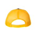 thumbnail image 2 of Casquette Trucker à Bouton-Pression Ajustable, Ajustable, Noir Doré, 2 of 2