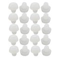 thumbnail image 1 of Unique Bargains 20 Pcs Capuchons Ronds en Caoutchouc Blancs de 6 mm pour Fiche, Chaise, Table, Meubles, Protège-Capuchons de Pieds, 1 of 2