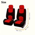 thumbnail image 2 of Estbridge 4-Season Universal Car Seat Covers  Polyester Fabric  No Padding  Easy Install with Hook  Hand-Washable/Dry Clean  Comfort Fit for All Vehicle Models, 2 of 7
