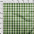 thumbnail image 3 of oneOone Rayon Light Green Fabric Check Craft Projects Decor Fabric Printed By The Yard 56 Inch Wide, 3 of 4