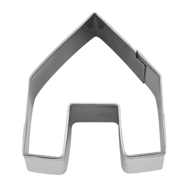 Kitchen Biscuit Moulds Christmas House Cookie Cutter Cookie Tool Cookie Cutter Baking Tool Cookie Set Stainless Cookie Cutter Cake Cookie Ring Baking Tool, Kitchen Biscuit Moulds