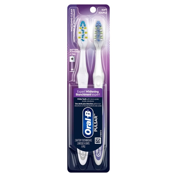 Oral-B Pulsar Whitening Battery Powered Toothbrush, Soft