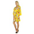 thumbnail image 2 of Bimba Robe Courte Imprimée en Coton pour Femmes, Préparation, Robes de Demoiselle d'Honneur, Couvre-Maillot, 2 of 7