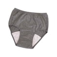 thumbnail image 2 of Soft Men Incontinence Underwear Urine Breathable Comfortable Portable for Sleeping Long Time Driving Adult Light Grey M, 2 of 8