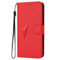 thumbnail image 2 of Premium Flip Case for iPhone 17 Pro Carbon Fiber Texture, Stand & Magnetic Clasp Red, 2 of 7