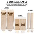 thumbnail image 1 of GoSports Regulation Size Kubb Viking Clash Toss Game Set for Kids & Adults, 1 of 5
