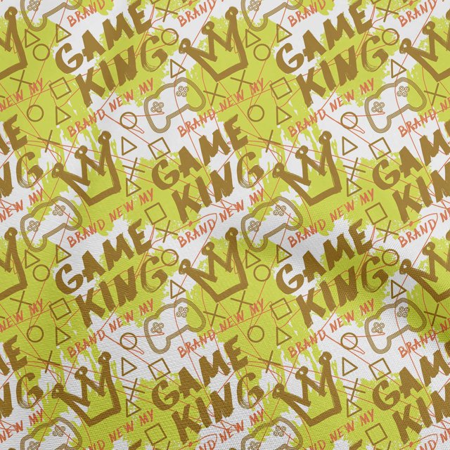 oneOone Velvet Lime Green Fabric Writing Abstract Texture With Text Dress Material Fabric Print Fabric By The Yard 58 Inch Wide