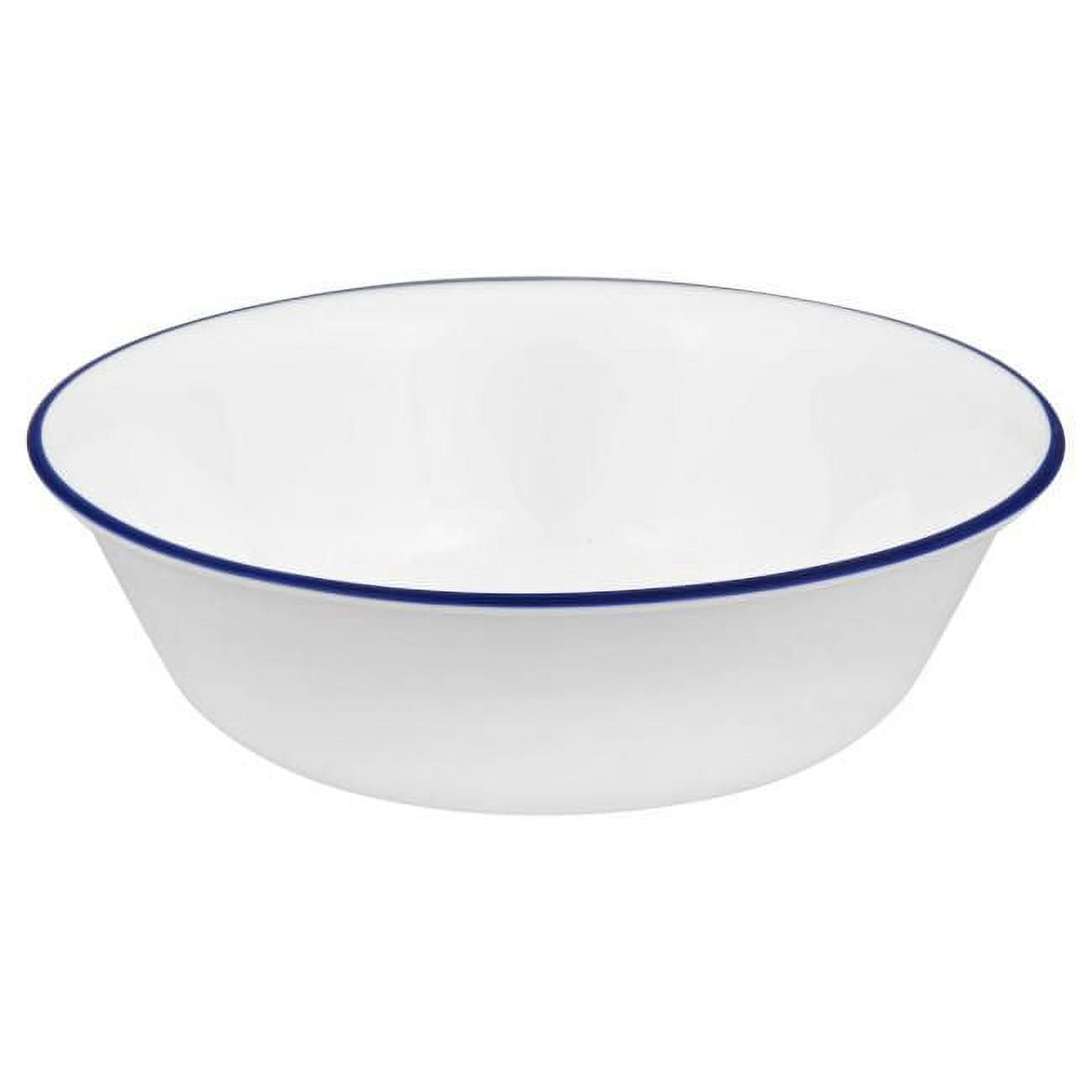 Corelle Ocean Blues 18 oz Glass Cereal/Soup Bowl