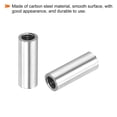 thumbnail image 4 of Unique Bargains Écrou d'Accouplement Rond M4x0,7 Mm 15mm Fileté Connecteur de Tige Tube de Goujon 20 Pack, 4 of 6
