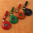 thumbnail image 1 of Decodeary Stylish PU Leather Key Cover for Motorcycle Boyfriend Black Green 1Set, 1 of 6
