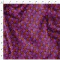thumbnail image 4 of Soimoi Purple polyester Crepe Fabric Shells Ocean Printed Craft Fabric by the Yard 42 Inch Wide, 4 of 6