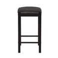 thumbnail image 4 of Hampton Three-Piece Faux Marble Tavern Set, Black, 4 of 9