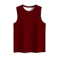 thumbnail image 4 of Erwazi Débardeurs d'Été pour Femmes Grande Taille Col Rond Sans Manches Chandails Basiques pour Femmes T-Shirts Décontractés Amples, 4 of 4