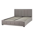 thumbnail image 3 of Westley King Platform Bed with Lift Storage, Beige, 3 of 3