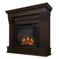 thumbnail image 1 of Real Flame Canada Chateau Solid Wood Electric Fireplace in Dark Walnut, 1 of 16