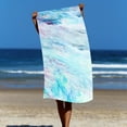 thumbnail image 4 of Birdeem Beach Towels for Adults, Beach Towels Bath Towels Large Rectangle Towels Fiber Towels Flowing Series 75X150Cm, Large Beach Towel, Large Bath Towels, Soft Bath Towels, 4 of 6