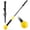 Yellow, variant on Costway 31.5" Golf Swing Trainer Aid with Weighted Head for Grip Rhythm Flexibility Balance Green