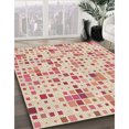 thumbnail image 3 of Ahgly Company Tapis d'Intérieur Lavables en Machine, Ronds, Transitionnels, Dorés à la Vanille, Ronds de 5', 3 of 7