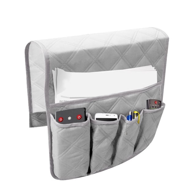 Home Textile Storage Rest Pouch Remote Couch Organizer for Sofa Arm Cabinet Pocket Holder Housekeeping & Organizers