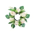 thumbnail image 2 of Fridja Sales Peony Candlestick Wreath Simulation Flowers European Holiday Decorations Wedding Desktop Decorations Home Decoration Summer Refresh for Home, 2 of 6