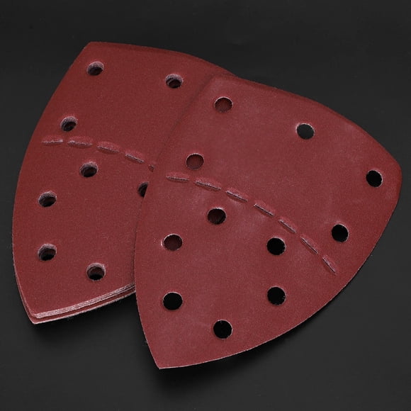 Durable Palm Sander Sandpaper, Sanding Sheets, 140x140x100mm Rubber For Wood 180 Grit