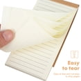 thumbnail image 4 of FRCOLOR notepads 8 Pcs Small Notepads Memo Pads Horizontal Line Writing Note Pads Pocket Notebooks,5.51"X2.76"X0.39", 4 of 5