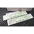 thumbnail image 3 of Aftermarket I VTEC DOHC 12" (Pair X2) Vinyl Decal Sticker Select Color (Monster Lime Green), 3 of 3