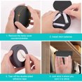 thumbnail image 4 of Amdohai 3PCS Puck Lights with Remote Control Under Cabinet Lights LED Color Changing Closet Light Battery Operated Under Counter Lights Stick-On Light, 4 of 8