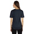 thumbnail image 4 of Inkmeso Coupe Régulière Col Rond Uni pour Femmes Manches Courtes Décontractées Tee-Shirt Doux, 4 of 7