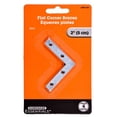 thumbnail image 2 of Contrevent plat en coin Hardware Essentials de 2 po en zinc, 2 of 2