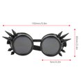 thumbnail image 3 of Windproof Goggles, Impact-resistant Goggles Cosplay Glasses Adjustable Buckle Adjustable Nose Pad Removable Lens  for Outdoor Cycling for Party, 3 of 7