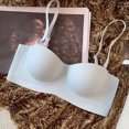 thumbnail image 2 of RKSTN Bras for Women Traceless Comfortable No Steel Ring Removable shoulder strap Convertible Bras Solid Color Breathable Gathering Push up Strapless Bras, 2 of 4