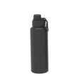 thumbnail image 1 of Mainstays 40 fl oz Double Wall Vacuum Insulated Stainless Steel Sport Water Bottle with Leakproof Lid, Fits Car Cup Holder for Travel & Daily Use, 1 of 5