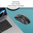 thumbnail image 4 of Cordless Gaming Mouse, 800 To 4800 DPI Speed Ultra Slim Gaming Mice, RGB Backlit High Performance Portable Mouse For Home School Travel, 4 of 8