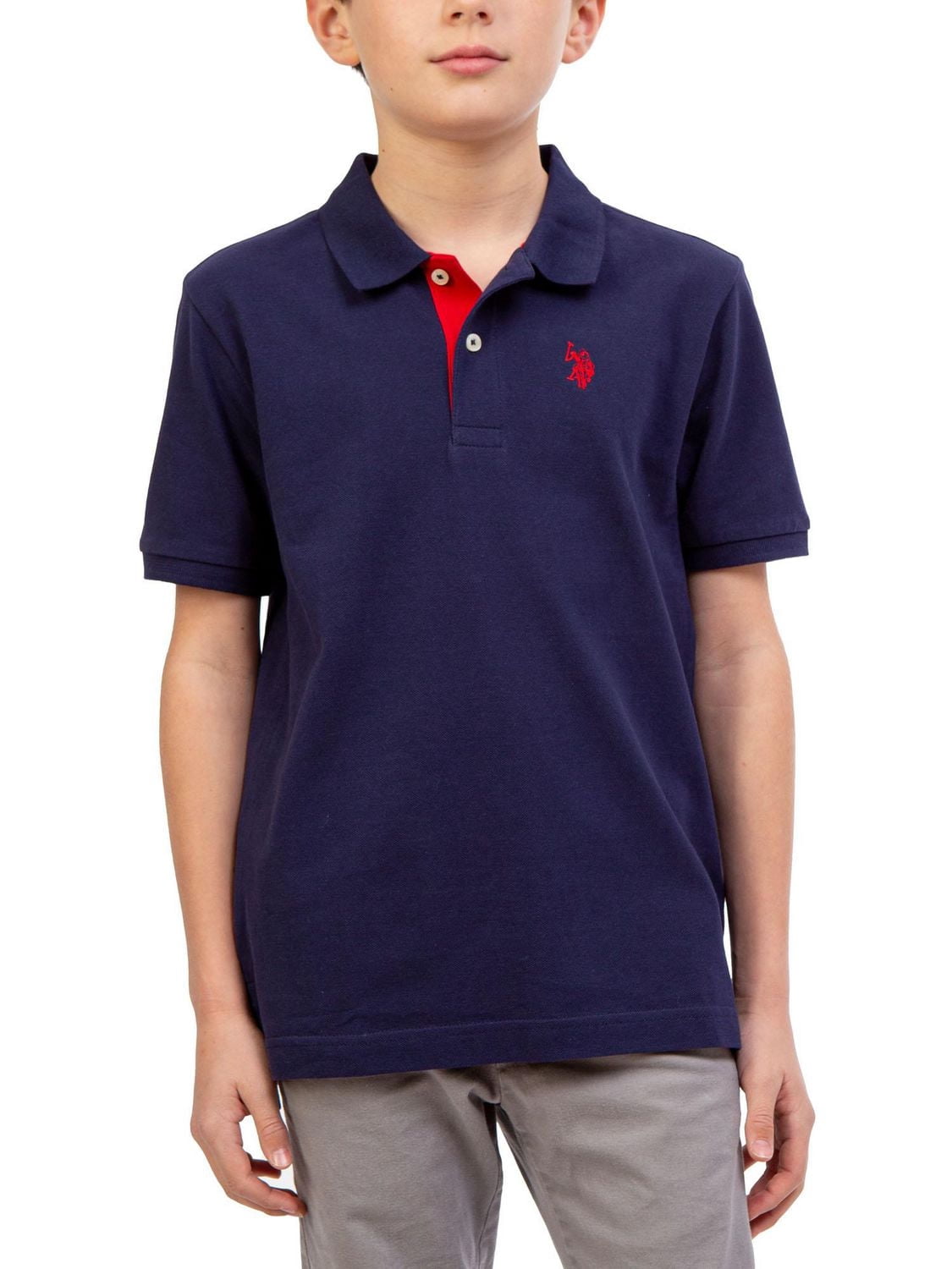 U.S. Polo Assn. Polo À Manches Courtes Pour Garçon