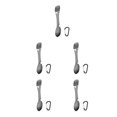 thumbnail image 2 of Maytalsory Stainless Steel Multifunctional Spork Integrated Meal Tableware Kitchen Gadgets for Outdoor Camping Picnic Black 5Set, 2 of 6
