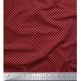 thumbnail image 1 of Soimoi Satin Silk Fabric Herringbone Small Decor Fabric Printed Yard 42 Inch Wide, 1 of 3