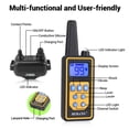 thumbnail image 3 of BEBANG Dog Training Collars, Dog Shock Collar with Remote 880yards, 3 Modes Waterproof, LED Light,  Perfect for Training Small Medium Large Dogs, 3 of 9