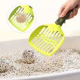 thumbnail image 4 of Green Cat Litter Shovel With Fine Holes For Clumping Litter Hanging Design Green Color, 4 of 7