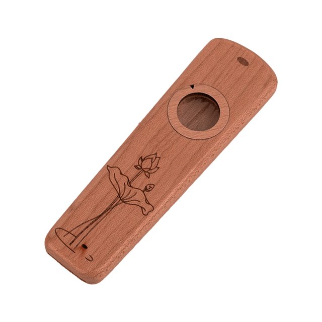 Wood Kazoo, Music Accompaniment Kazoo Guitar Partner Lightweight Flute Musical Instrument