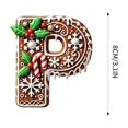 thumbnail image 3 of Rwnbm 26 Letters Christmas Tree Decoration Pendant Christmas Tree Ornaments Personalized DIY Christmas Ornaments Christmas Decoration Xmas Tree Hanging Decor Feature, 3 of 4