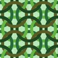 thumbnail image 1 of Ahgly Company Tapis d'Intérieur Lavable en Machine Carré Vert Transitionnel, 8 Pieds Carré, 1 of 7