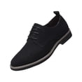 thumbnail image 2 of Handshe Men's Suede Casual Shoes – Soft Slip-On with Suede Design & Textured Finish for Everyday Wear,Plus Size, 2 of 7