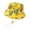 ZI Yellow, variant on Kids Sun Hat Toddler Girls Summer Solid Sun Hat with Upf 50+ Outdoor Adjustable Beach Hat with Wide Brim Bucket Hat Chapeau Bébé Fille Blue 6 Months-12 Months