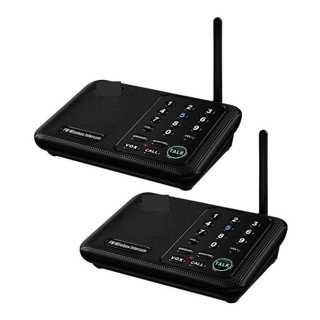 1 Mile Long Range Wireless Intercom System For Home House Business Offices Room To Room Communicate.