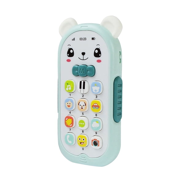 TIELUTT Mignon Jouet de Téléphone Mobile Double Langue pour Bébé avec Jouets Éducatifs de Téléphone Mobile pour Jeux de Capture pour Tout-Petit Tout-Petit Perles Sensorielles Jeux de Société d'Alphabet pour Enfants 4-6 Jeu pour Tout-Petit