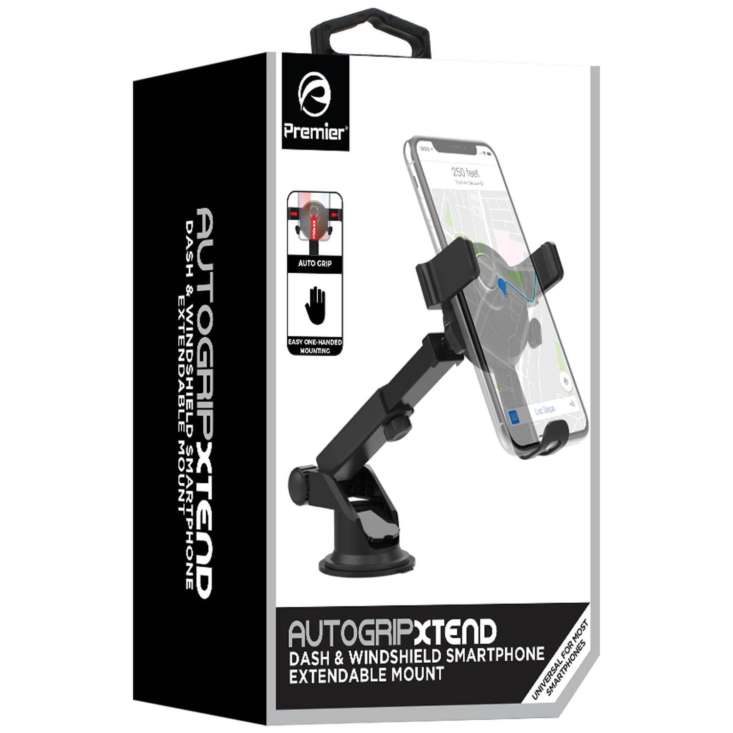 Auto Grip XT Extendable Windshield & Dash Smartphone Mount
