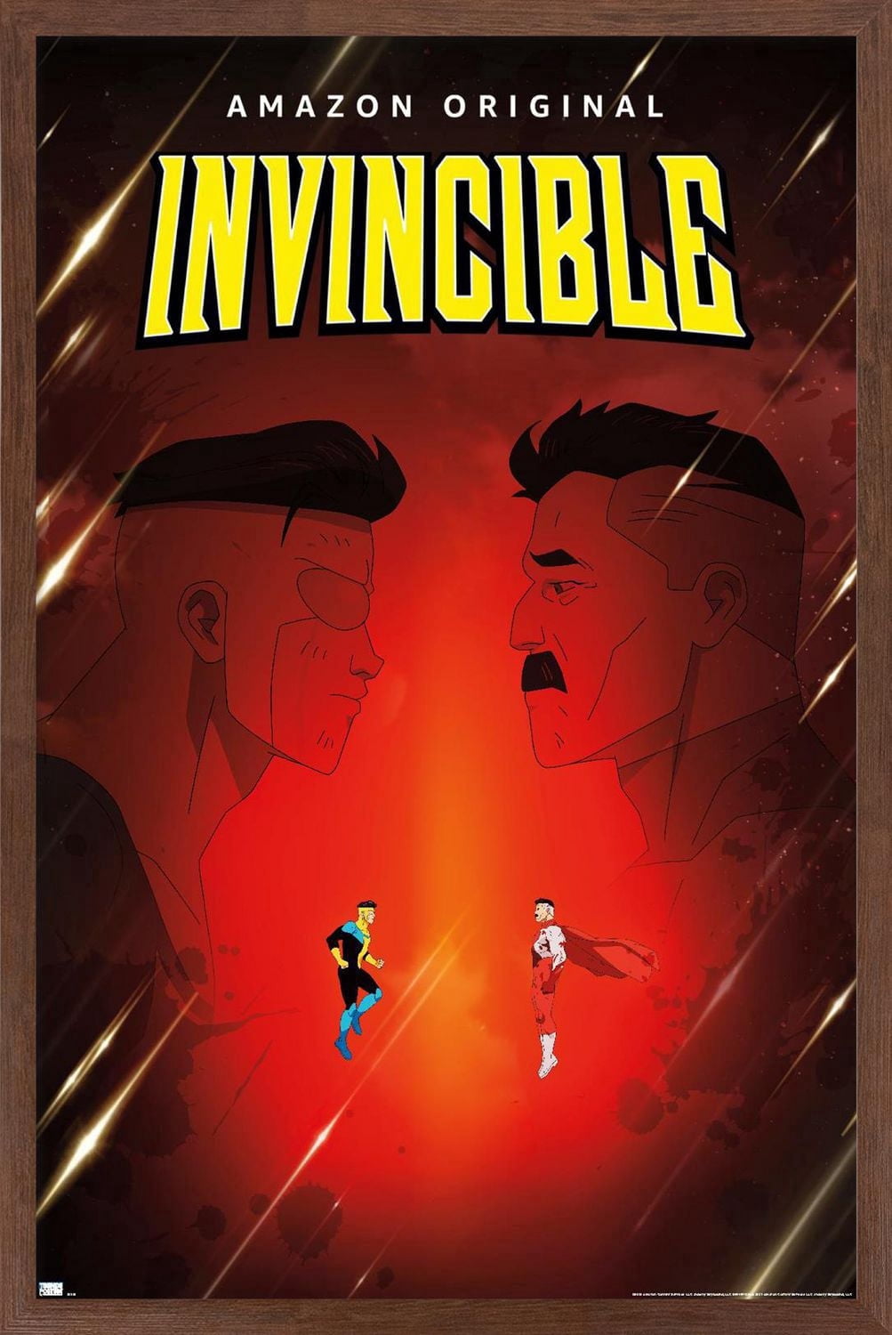 Invincible - Father and Son One Sheet Wall Poster, 22.375" x 34"