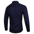 thumbnail image 3 of Leutsin Men's New Style Pure Long Sleeve Shirt Comfortable Blouse, 3 of 3
