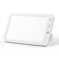 thumbnail image 2 of Light Therapy Lamp, Ultra-Thin UV-Free 10000 Lux Therapy Light, Touch Control with 2 Color Temperature, 5 Adjustable Brightness Levels, 4 Timer Function, Memory Function White, 2 of 8